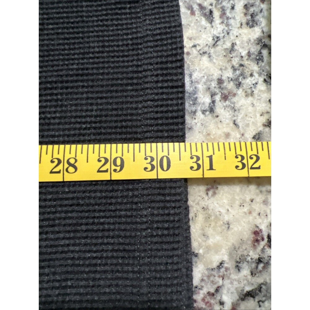 L.L. Bean Shirt Mens LG-Tall Black Waffle Thermal Henley Long Sleeve Pocket Knit - Picture 13 of 14